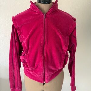 White Stag Fuchsia Teddy Jacket